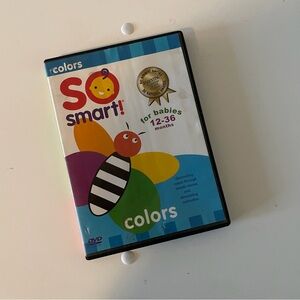 So Smart!: Colors DVD For Babies 12-36 Months  (dvd Has Not Been Tested)